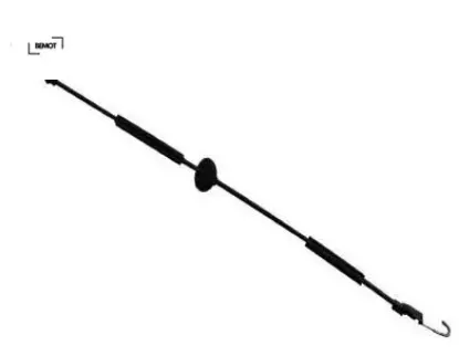 Kapı iç açma teli ön passat b5 bemot 3u0837085 resmi