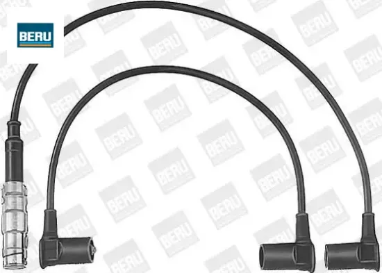 Atesleme kablosu setı mercedes m102 m111 w201 w123 c123 w124 c124 beru a1021501918 resmi