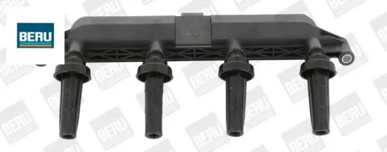 Ateşleme bobini 206 1.4 02 306 1.4 02-03 -307 1.4 00 p1007 1.4 05 partner 1.4 03 beru 5970.A8/ 5970.78/ 5970.79 resmi