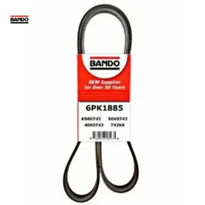 Kanallı kayıs mercedes audı cıtroen ford mıtsubıshı peugeot toyota bando a1029977292/ 4u3q6c301aa/ 6pk1885 resmi