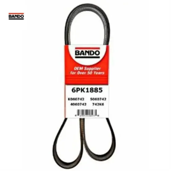 Kanallı kayıs mercedes audı cıtroen ford mıtsubıshı peugeot toyota bando a1029977292/ 4u3q6c301aa/ 6pk1885 resmi