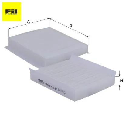 Polen filtresi bıpper-fıorıno-nemo 1.3/1.4  6479E0.04/ 6479.63/ 1611636680 Fıl Fılter HC7143 resmi