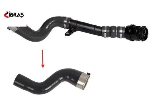 Turbo hortumu (plastik boru hariç)  megane ıv-talısman-kadjar-qashqaı ıı  1.5dcı  144606515R/ 144609787R Ibras  resmi
