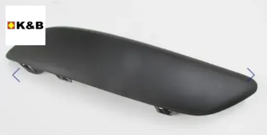 Ön tampon yan bandı sol siyah 307 2005>  7452.GY/ 7452.GX K&B 1547-2012A resmi