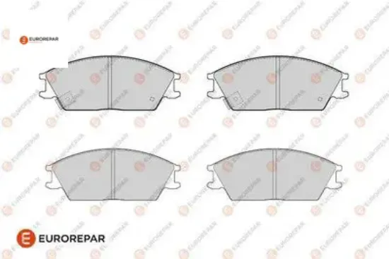  Erp fren balatası hyundaı excel 1.3i 68ch (50kw) - gdb3331   Eurorepar  resmi