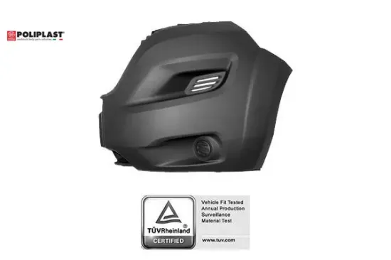 Tampon ön sol gri sissiz dodikli  boxer 2014>  1612473480/ 735589786/ 100.16.142/ 100.10.139/  Polıplast 100.11136 resmi