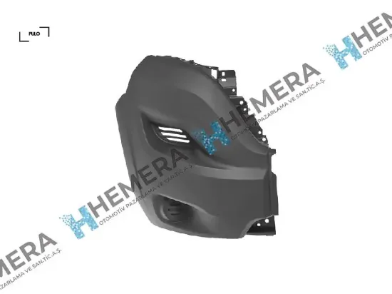 Tampon ön sağ astarlı sissiz  jumper 2014>  1612473180/ 735589785 Pulo P1-BX14-52 resmi