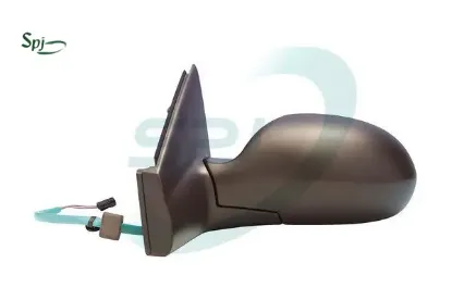 C5 elektrikli ayna 01/08 astarlı sensörlü mavi cam sağ  8149.JA/  Spj  resmi