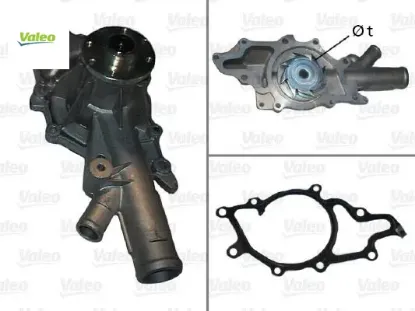 Devırdaım pompası mercedes om646 w639 b906  A6462001001 Valeo 506926 resmi