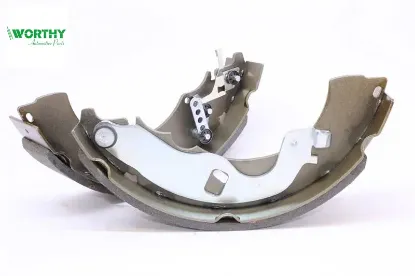 Arka fren balatası pabuçlu 7mm. Premıer-j10  K424828 Worthy PBS-4112+1 resmi