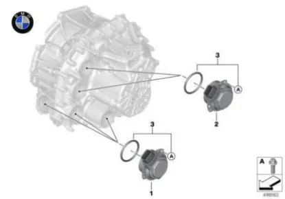E motor montaj kıtı x1 bmw 28008486561 resmi
