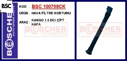 Hava filtre hortumu kango 1.5 dcı çift kafa bsc  resmi