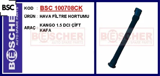 Hava filtre hortumu kango 1.5 dcı çift kafa bsc  resmi