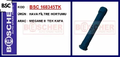 Hava filtre hortumu megane ıı tek kafa bsc  resmi