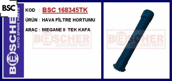 Hava filtre hortumu megane ıı tek kafa bsc  resmi