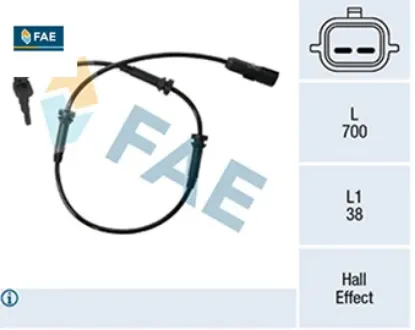 Tekerlek hız sensoru on renault clıo ıv fae 479101995r resmi