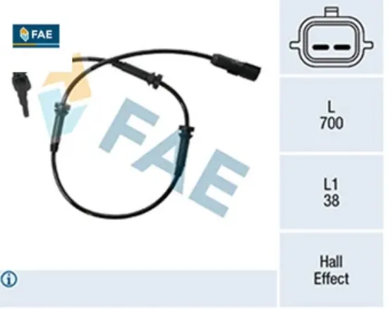 Tekerlek hız sensoru on renault clıo ıv fae 479101995r resmi
