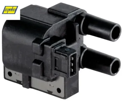 Ateşleme bobini r 19-megane ı 1.6 8v- clıo ıı hb 1.6 8v sıyah soket hellux 7700100589 resmi