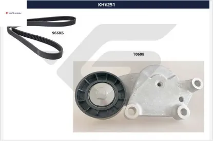 Alternatör gergi kiti corsa f-combo e-crossland-grandland-vıvaro c-206-208-307-308-508-2008 3008-par hutchınson 1611277680/ av6q6a228ab/ av6q6c301ea resmi