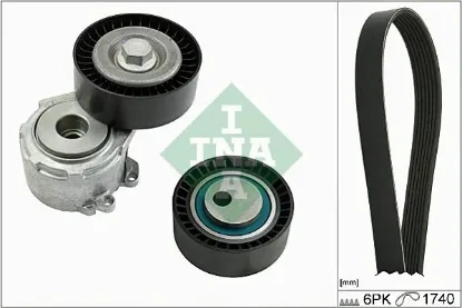 Alternatör gergi kiti partner-expert-berlıngo-jumpy 2.0 hdı-scudo 2.0 jtd 00-06 ına 1613844680/ 5750.Gk/ 5750.Vs/ 5750.R9 resmi