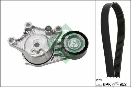 Alternatör gergi kiti 6pk962 combo e-crossland-grandland-partner-berlıngo-rıfter-p208-p308-p508- p20 ına 1611503880/ 1611503780/ 9803580580 resmi