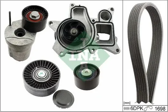 Kanallı kayıs setı bmw e81 e82 e87 e88 e90 e92 e93 kutuklu. Devırdaımlı ına 11287800333/ 11517807311/ 6pk1698 resmi