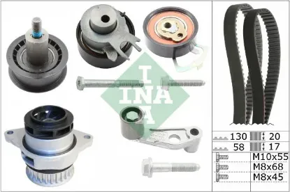 Devirdaimli triger seti 130x200 - 058x170 polo-cordoba-golf ıv 1.4-1.6 16v bcb-bby-bud ına 036198119a/ 036198119c/ 036198119e resmi