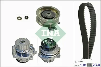 Devirdaimli triger seti 138x230 golf4-5-bora-jetta-passat-a3-leon-octavıa 1.6 98 akl-aeh-avu-bgu-bse ına 06a198119/ 06b121011/ 06b121011l resmi