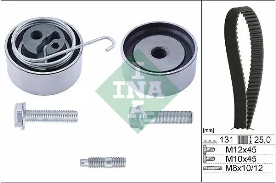 Eksantrik gergi kiti 131x250 astra h-astra j-corsa d-merıva-zafıra b 1.7 cdti z17dt-z17dtj-a17dtj -a ına 1606384/ 93196791 resmi