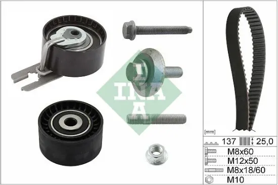 Eksantrik gergi kiti p206-p207-p307-p308-p407-p3008-expert-partner-berlıngo-jumpy-c2-c3-c4-c5- xsara ına 0831.V4/ 3m5q8a615ca/ 9467565880 resmi