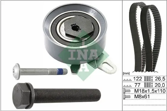 Triger seti 122x26.5 transporter t4 2.4d 90-03 aja ına 074198119a/ 074198119f/ 074198119j resmi