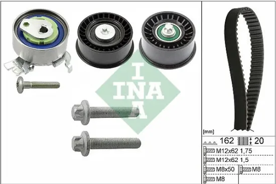 Eksantrik gergi kiti 162x200 astra g-corsa c-vectra c-merıva a-zafıra a 1.4-1.6-1.8 16v z16xe-z14xe ına 95518060/ 1629094/ 1606306/ 95516735 resmi