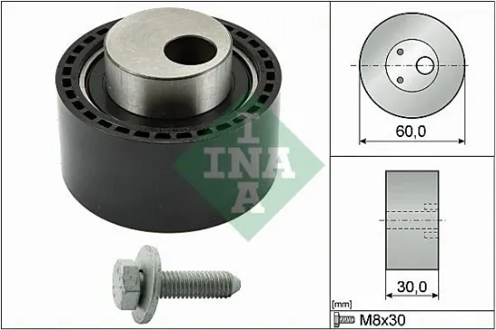 Eksantrik gergi rulmanı ayarlı p206-p306-p307-p406-berlıngo-jumper-jumpy-ducato-xsara 2.0 hdı 98- ına 0829.60/ 0829.61/ 0829.62/ 9400829629 resmi
