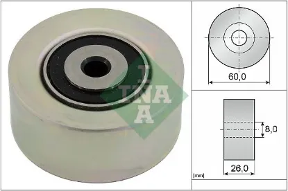 Alternatör gergi rulmanı partner-p206-306-jumpy1.9d -p307 1.4 16v-1.6 16v-c2 1.4-1.6-c3 1.4i-1.4 16v ına 5751.47/ 5751.91/ 1613838280 resmi
