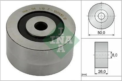 Alternatör gergi rulmanı partner-berlıngo-206-306-307-406-806-c5-jumpy 2.0hdı-mgn ı-lgn ı 1.9dtı f8q ına 5751.57/ 5751.96/ 96429657/ 1613838480 resmi