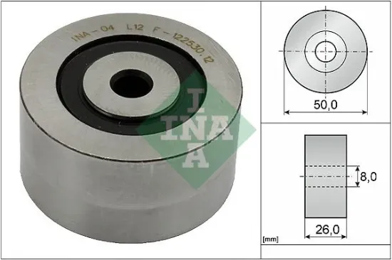 Alternatör gergi rulmanı partner-berlıngo-206-306-307-406-806-c5-jumpy 2.0hdı-mgn ı-lgn ı 1.9dtı f8q ına 5751.57/ 5751.96/ 96429657/ 1613838480 resmi