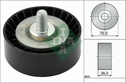 Kayıs gergı rulmanı bmw n42 n45 n46 e87 e46 e60 e90 e83 e84 ına 11281440378 resmi