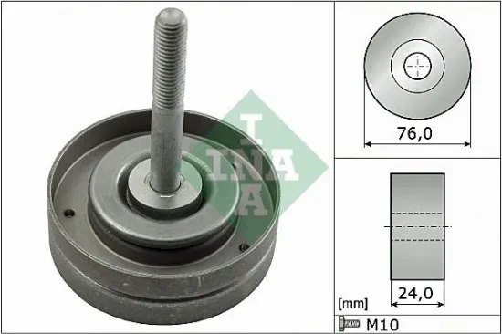 Alternatör gergi rulman polo-cordoba-fabıa 1.2 benzinli azq-bme-cgpa-cgpb ına 03d145276e/ 03d145276a/ 03d145276d resmi