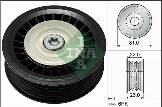 Kayıs gergı rulmanı mercedes w176 w246 w415 c117 x117 x156 . Renault clıo kangoo megane scenıc twıng ına a6072000270/ 8200663046 resmi