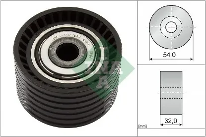 532022110 eksantrik gergi rulmanı clıo-megane 1.4 16v-clıo-laguna-trafıc 2.0 16v-scenıc 1.6 ına 7700107150/ 8201058069/ 1307000qaa resmi