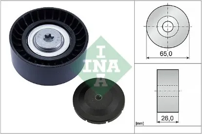 V kayıs gergı rulmanı bmw f45 f46 f48 f39 ına 11287649371 resmi