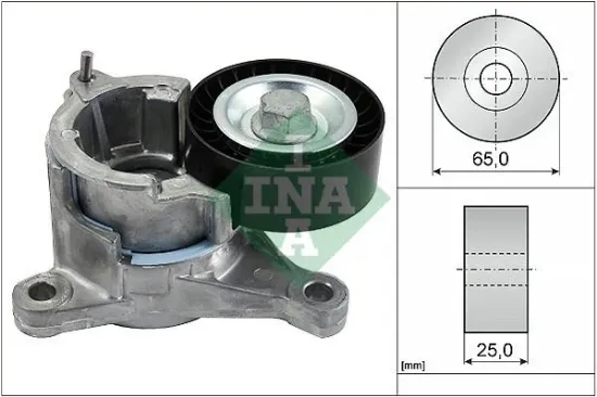 Alternatör gergi rulmanı kütüklü p206-306-307-406-expert 2.0 16v 00- -c4-c5-c8-jumpy-xsara 0 ına 5751.61/ 9636207480 resmi