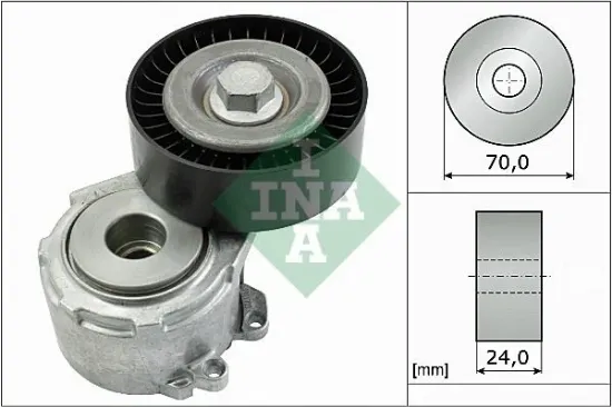 X alternatör gergi rulmanı kütüklü p206-306-406-607-806-partner-boxer-c5-berlıngo dw10 2.0hdı-2. Ina 5751.55/ 9634465780/ 9636355180 resmi