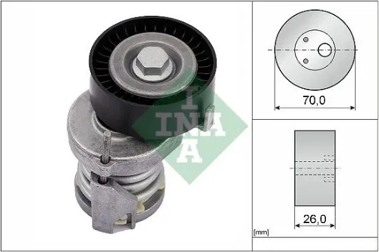 Alternatör gergi rulmanı kütüklü polo-golf4-bora 1.6-1.4-1.6 16v aee-alm-afh-ahw-bby-bky-bbz-bcb ına 030145299c/ 030145299f resmi