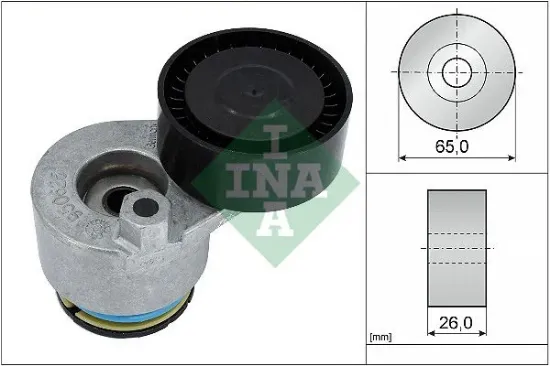 Alternatör gergi rulmanı kütüklü clıo ıı 01 06 megane ıı 02 08 kangoo 01 1.4 k4j 1.5 dcı k9k 1.6 k4m ına 8200048486/ 8200371058/ 8200275844 resmi