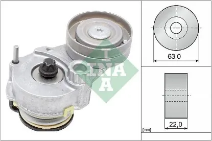 Alternatör gergi rulmanı astra g-h-j-corsa d-ınsıgnıa-merıva-vectra c-zafıra-cruze 1.6-1.8 ına 6340558/ 1340268/ 55350422/ 55556090 resmi