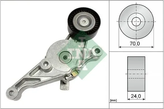 Alternatör gergi rulmanı kütüklü caddy-t5-golf5-jetta-passat 1.9-2.0 tdı axb-bjb-bkc-bls-bxe ına 03g903315c/ 03g903315d resmi