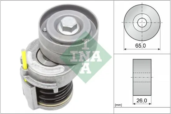 Alternatör gergi rulmanı kütüklü golf5-jetta-passat-tıguan-a3 1.4 tsı blg-bmy-cava ına 03c145299a/ 03c145299af/ 03c145299p resmi