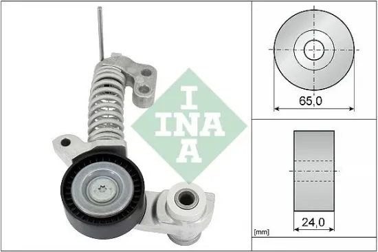 Alternatör gergi rulmanı volvo s60 d4 d5 15 s80 d4 s90 v40 v6 0v70 v90 xc40 xc60 xc70 xc90 dizel ara ına 32249370/ 31339945/ 31460374 resmi