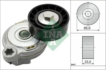 Alternatör gergi rulmanı kütüklü volvo s60 ıı d3-d4 10-15 2.4 d4 awd 15 d5-d5 awd 10-15 ına 31330379/ 31316674 resmi